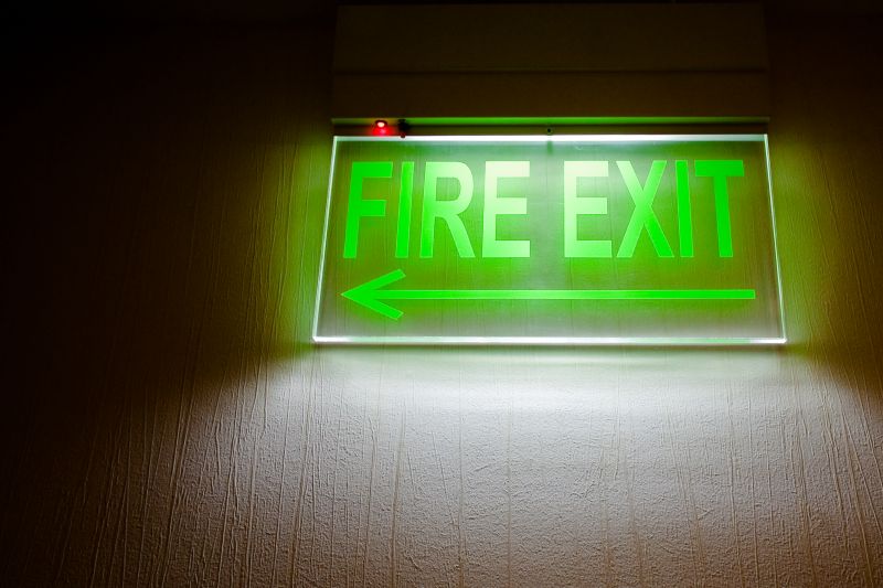 Fire Exit Sign Installation in Denver County, CO
