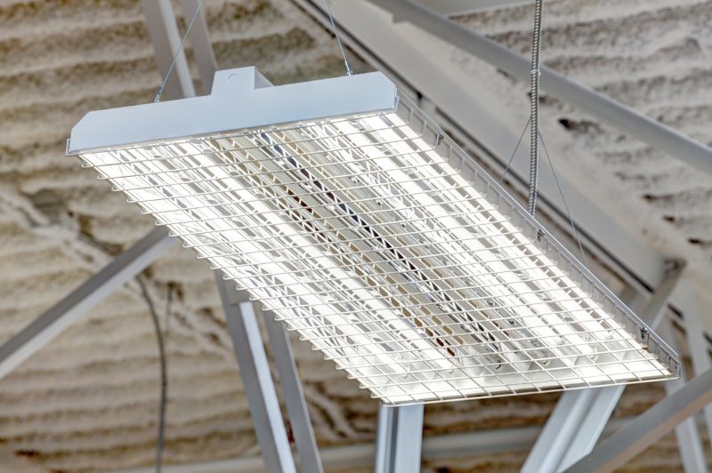 Fluorescent Lighting Installation detail